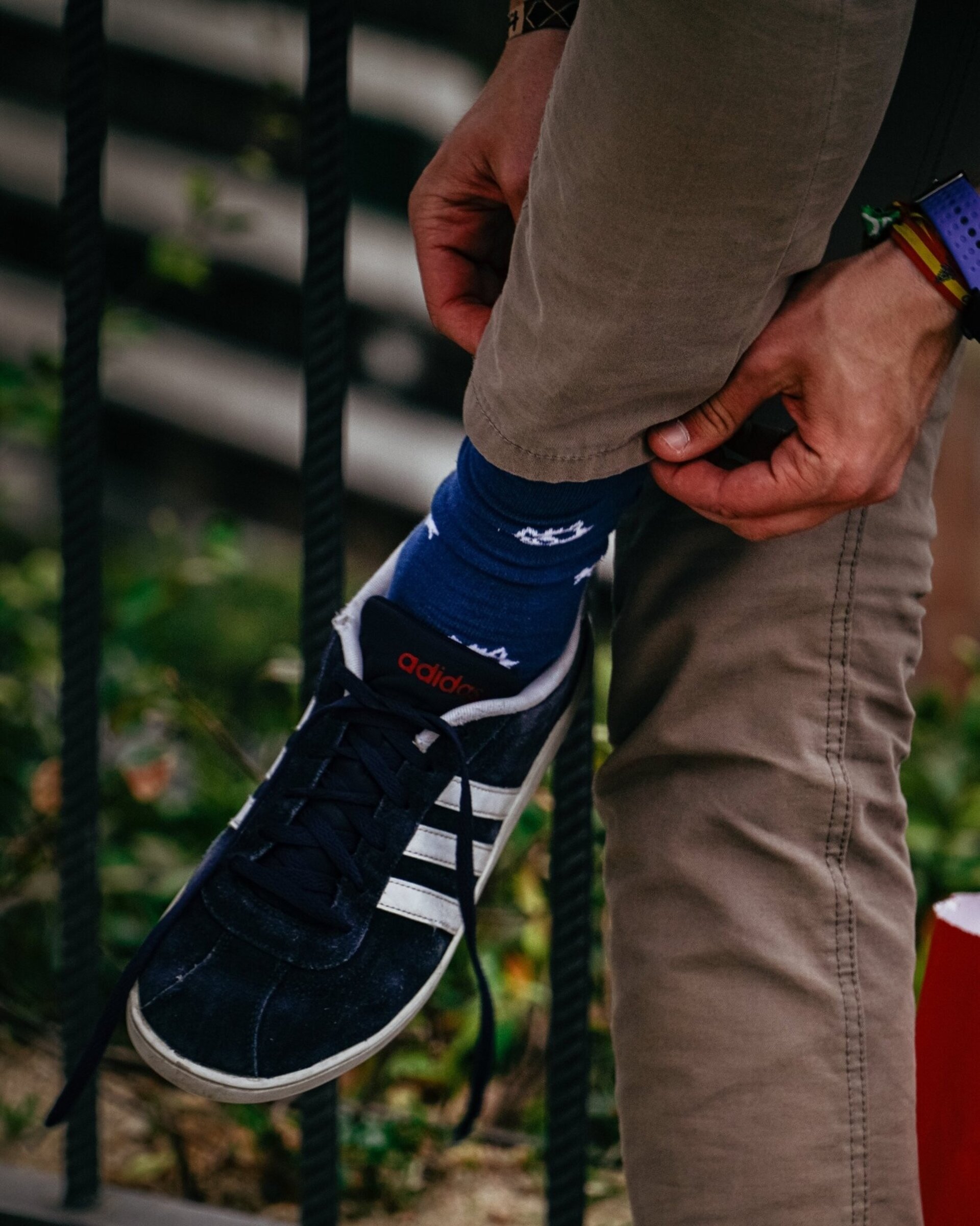 COBALT BLUE SOCKS - 4